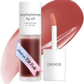NOONI Korean Lip Oil - Appleginseng - Plumping & Hydrating Tinted Lip Gloss