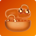 HiClips Open-Ear Earbuds Vitality Orange